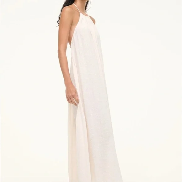 STAUD 'Nightshade' Maxi Dress in Buttercream (NWT) - Picture 2 of 6